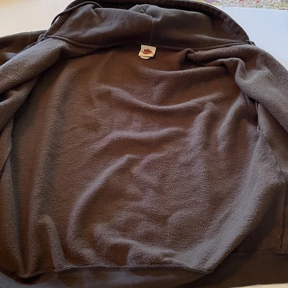 Harley-Davidson Motorcycles Men’s XLL Dark Brown Zip-Up Draw string Hoodie 2009 - Picture 14 of 16